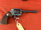 COLT OFFICERS MODEL MATCH REVOLVER 22LR ~ NICE GUN ~ - 2 of 15