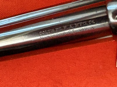 COLT SINGLE ACTION ~ BISLEY ~ REVOLVER 38-40 - Image 8 of 8