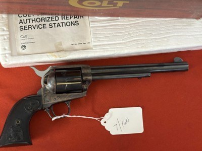 COLT SINGLE ACTION ARMY REVOLVER 7 1/2