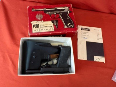 GERMAN WALTHER P38 SEMI AUTO PISTOL 9MM WITH BOX - Image 3 of 15