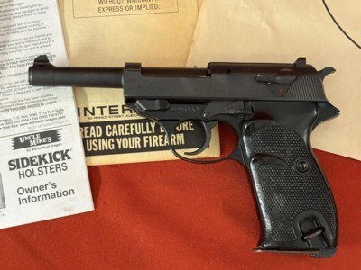 GERMAN WALTHER P38 SEMI AUTO PISTOL 9MM WITH BOX - Image 2 of 15