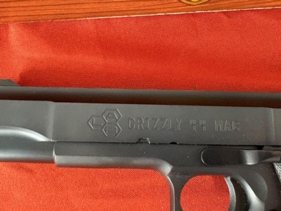 L.A.R. GRIZZLY MARK IV SEMI AUTO PISTOL WITH BOX ~ 44 MAGNUM ~ - Image 9 of 15