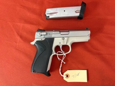 SMITH & WESSON MODEL 6906 STAINLESS SEMI AUTO PISTOL 9MM ~ 2 MAGS ~ - Image 10 of 11