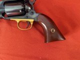 TAYLOR & COMPANY MODEL 1858 REMINGTON PERCUSSION REVOLVER 44 CALIBER - Image 4 of 13