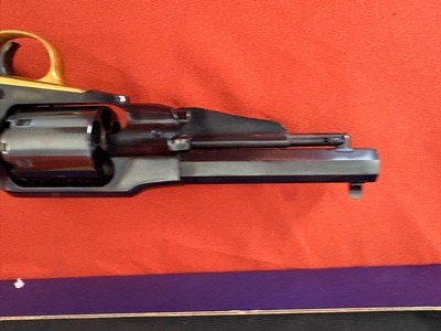 TAYLOR & COMPANY MODEL 1858 REMINGTON PERCUSSION REVOLVER 44 CALIBER - Image 6 of 13