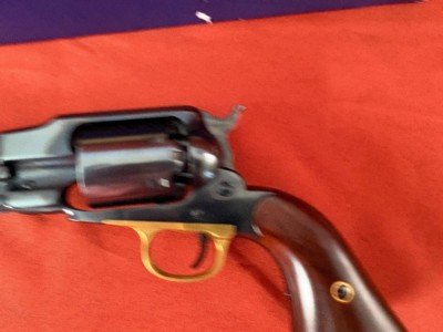 TAYLOR & COMPANY MODEL 1858 REMINGTON PERCUSSION REVOLVER 44 CALIBER - Image 5 of 13
