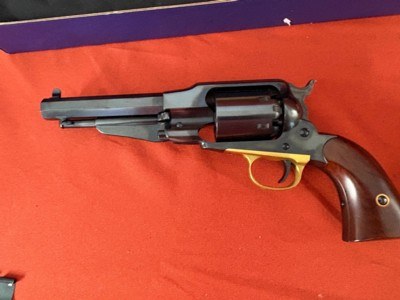 TAYLOR & COMPANY MODEL 1858 REMINGTON PERCUSSION REVOLVER 44 CALIBER - Image 3 of 13