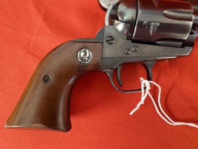 RUGER BLACKHAWK REVOLVER 3 SCREW ~ CALIBER 30 CARBINE ~ MADE 1956 - Image 6 of 15