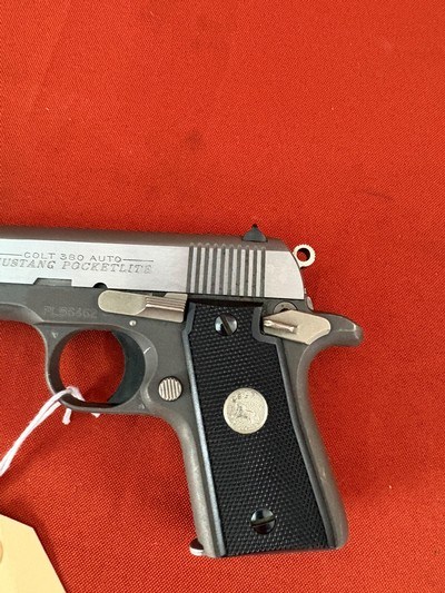 COLT MUSTANG POCKETLITE SEMI AUTO PISTOL 380 ACP - Image 7 of 11