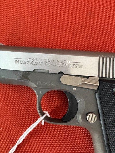 COLT MUSTANG POCKETLITE SEMI AUTO PISTOL 380 ACP - Image 5 of 11