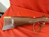 PEDERSOLI HAWKINS STYLE PERCUSSION RIFLE 50 CALIBER ~ DOUBLE SET TRIGGERS ~ LEFT HANDED - Image 12 of 14