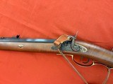 PEDERSOLI HAWKINS STYLE PERCUSSION RIFLE 50 CALIBER ~ DOUBLE SET TRIGGERS ~ LEFT HANDED - Image 4 of 14