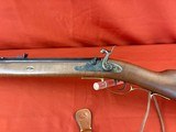 PEDERSOLI HAWKINS STYLE PERCUSSION RIFLE 50 CALIBER ~ DOUBLE SET TRIGGERS ~ LEFT HANDED