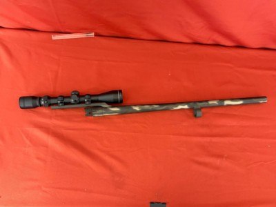 MOSSBERG 500 12 GAUGE RIFLED BARREL WITH CANTILVER SCOPE MOUNT - Image 1 of 8