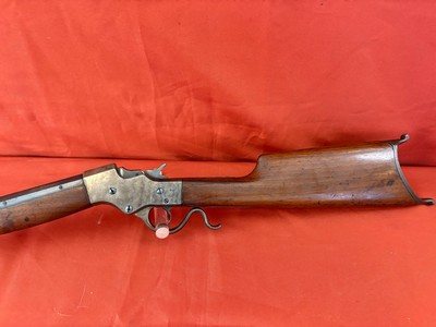 J. STEVENS MODEL 44 SINGLE SHOT RIFLE 25.20 CALIBER ~ Schuetzen Butt Plate ~ - Image 8 of 13