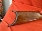 J. STEVENS MODEL 44 SINGLE SHOT RIFLE 25.20 CALIBER ~ Schuetzen Butt Plate ~ - Image 3 of 13