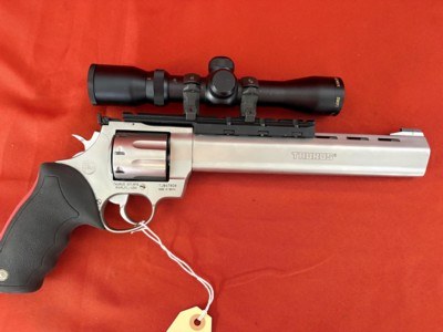 TAURUS RAGING HORNET STAINLESS REVOLVER ~ 22 HORNET ~ - Image 5 of 15