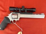 TAURUS RAGING HORNET STAINLESS REVOLVER ~ 22 HORNET ~ - Image 5 of 15