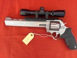 TAURUS RAGING HORNET STAINLESS REVOLVER ~ 22 HORNET ~ - Image 1 of 15