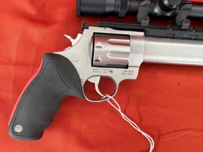 TAURUS RAGING HORNET STAINLESS REVOLVER ~ 22 HORNET ~ - Image 6 of 15