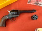 EARLY 3 SCREW ~ RUGER SINGLE SIX CONVERTIBLE REVOLVER 22LR & 22 MAGNUM ~ MADE 1967 - Image 3 of 16