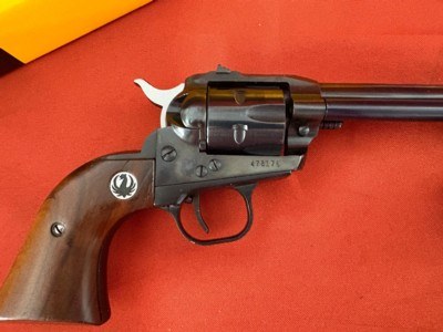 EARLY 3 SCREW ~ RUGER SINGLE SIX CONVERTIBLE REVOLVER 22LR & 22 MAGNUM ~ MADE 1967 - Image 5 of 16