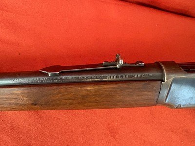 WINCHESTER MODEL 94 LEVER ACTION CARBINE 30 W.C.F. ~ FLAT BAND ~MADE 1949 - Image 12 of 14
