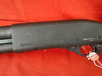 REMINGTON MODEL 870 POLICE MAGNUM 12 GA SHOTGUN - Image 4 of 12