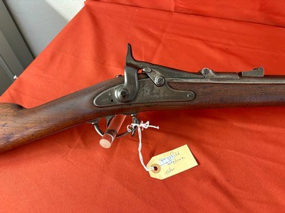 U.S. SPRINGFIELD 1866 TRAPDOOR RIFLE 50/70 CALIBER - Image 1 of 16