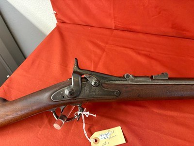 U.S. SPRINGFIELD 1866 TRAPDOOR RIFLE 50/70 CALIBER - Image 6 of 16