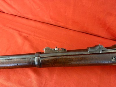 U.S. SPRINGFIELD MODEL 1873 TRAPDOOR RIFLE 45/70 GOV'T ~ MADE 1877 ~ - Image 11 of 18