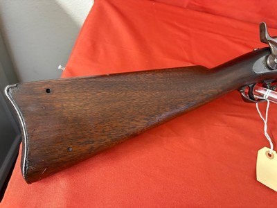 U.S. SPRINGFIELD MODEL 1873 TRAPDOOR RIFLE 45/70 GOV'T ~ MADE 1877 ~ - Image 5 of 18