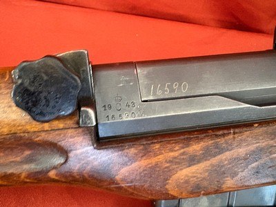 SWEDISH LJUNGMANS AG42 MILITARY SEMI AUTO RIFLE 6.5x55 SWED - Image 16 of 16