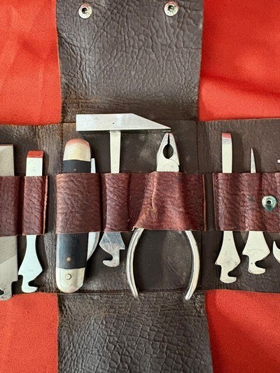 EARLY ~ CLAUSS FREMONT OHIO U.S.A. KNIFE SET ~ TOOLS ~ SURVIVAL SET - Image 3 of 8