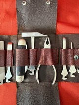 EARLY ~ CLAUSS FREMONT OHIO U.S.A. KNIFE SET ~ TOOLS ~ SURVIVAL SET - Image 3 of 8