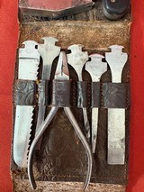 THE WOODVILLE LIME PRODUCT CO. TOLEDO OHIO U.S.A. KNIFE SET ~ TOOLS ~ SURVIVAL SET  - Image 5 of 11