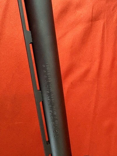 REMINGTON MODEL 870 SHOTGUN VENT RIB BARREL MATT FINISH ~ CHOKE TUBE - Image 7 of 9