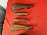 WINCHESTER MODEL 42 STOCK AND FOREND ~ TWO SETS ~ ONE MONEY~ - Image 1 of 17