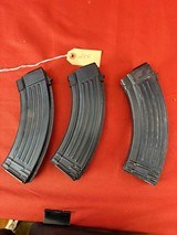 THREE ~ AK-47 RIFLE MAGAZINE AK47 ( SELLINGAS A LOT OF THREE ) - Image 1 of 4