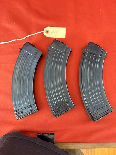 THREE ~ AK-47 RIFLE MAGAZINE AK47 ( SELLINGAS A LOT OF THREE ) - Image 2 of 4