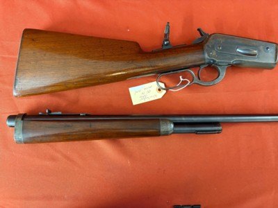 WINCHESTER MODEL 1886 TAKEDOWN LEVER ACTION RIFLE 45/70 MADE IN 1914 - Image 2 of 24