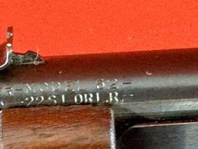 WINCHESTER MODEL 62 PUMP ACTION TAKEDOWN RIFLE ~ MADE 1947 ~ - Image 9 of 16