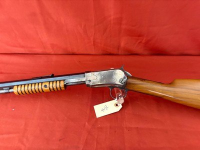 WINCHESTER MODEL 90 PUMP ACTION TAKEDOWN RIFLE 22LR - Image 9 of 19