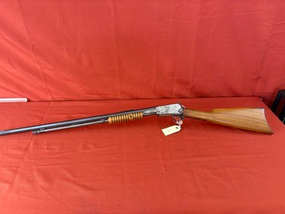 WINCHESTER MODEL 90 PUMP ACTION TAKEDOWN RIFLE 22LR - Image 8 of 19