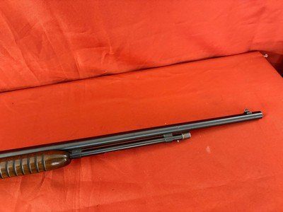 WINCHESTER MODEL 61 PUMP ACTION TAKEDOWN RIFLE 22LR ~ GROOVED RECEIVER ~ MADE 1958 - Image 5 of 15