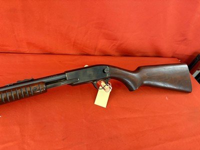 WINCHESTER MODEL 61 PUMP ACTION TAKEDOWN RIFLE 22LR ~ GROOVED RECEIVER ~ MADE 1958 - Image 8 of 15