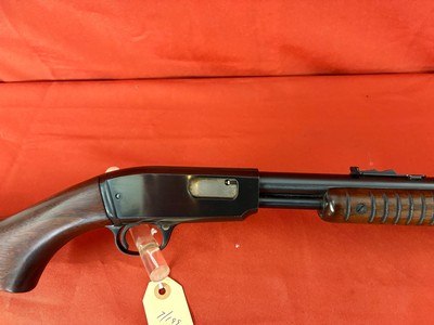 WINCHESTER MODEL 61 PUMP ACTION TAKEDOWN RIFLE 22LR ~ GROOVED RECEIVER ~ MADE 1958 - Image 1 of 15