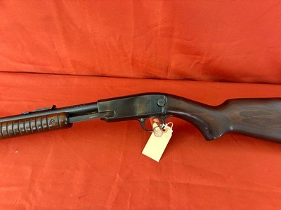 WINCHESTER MODEL 61 PUMP ACTION TAKEDOWN RIFLE 22LR ~ GROOVED RECEIVER ~ MADE 1958 - Image 7 of 15