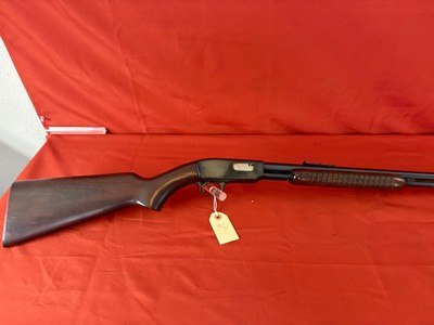 WINCHESTER MODEL 61 PUMP ACTION TAKEDOWN RIFLE 22LR ~ GROOVED RECEIVER ~ MADE 1958 - Image 3 of 15