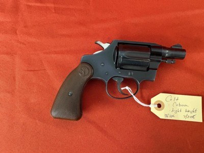 COLT LIGHT WEIGHT COBRA REVOLVER 38 SPECIAL - Image 4 of 15